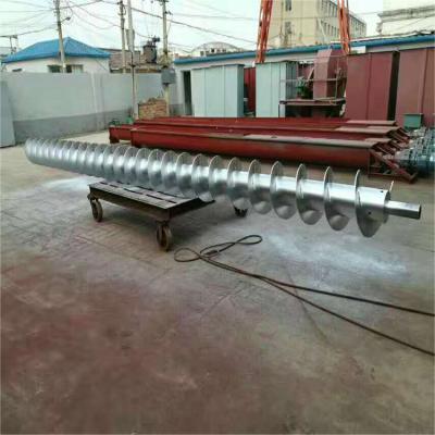 China New Design Belt Spiral Grain Auger Inclined Conveyor Oil Resistant High Quality Production for sale