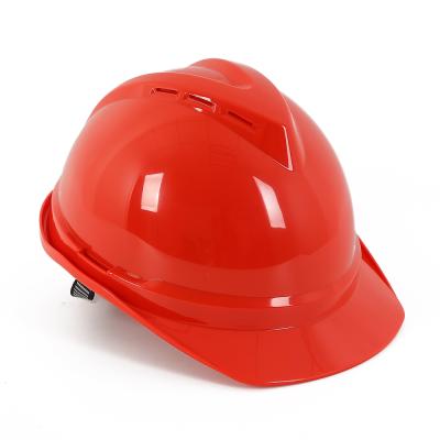 China OEM Factory Manufacturer Construction Breathable Helmet Occupational Safety V-Style Helmets for sale