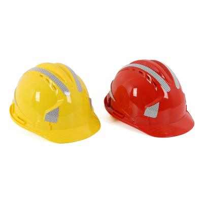 China button style color can be Costomerized safety helmet with reflective stripe for sale