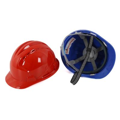 China Industrial Safety Button Style Hard Hat With Comfortable Performance for sale