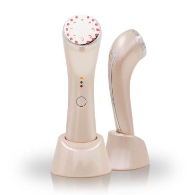 China Face Lift Use RF Beauty Equipment Heating Function Beauty Machine Home Facial Skin Tightening Therapy Face Infrared Light Massager for sale