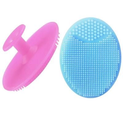 China For Home Use Beauty Roller Facial Massager Waterproof Facial Cleansing Brush Electric Mini Silicone Face Cleaning Brush for sale