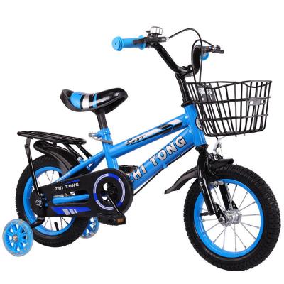 China Kids Bike Children Bike 2021 New Style With Auxiliary Wheels High Carbon Steel Children's Bicycles for sale