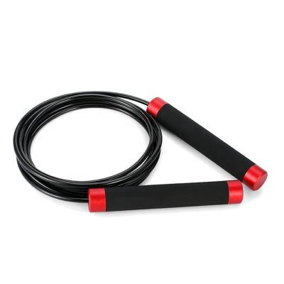 China Wholesale Durable 4mm 5.5mm PU Jump Rope Length Fitness Competition Adjustable Jump Rope for sale