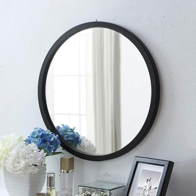 China Durable Simple Modern Style Bathroom Cosmetic Makeup Mirror With Aluminum / Metal Iron Frame for sale