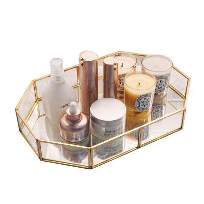 China NEW PRODUCT Contemporary Gold Mirror Tray for sale