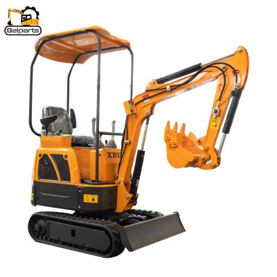 China Belparts BXN12 1 Ton Mini Hydraulic Digger Crawler Building Material Excavator for sale