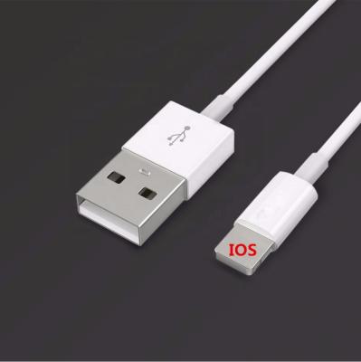 China 5W 5V 1A Original Quality Fast Charging Data Sync 7th Gen Mobile Phone Charger USB Cables For iPhone for sale