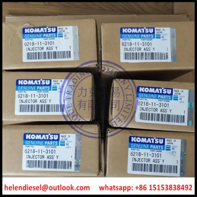 China KOMATSU injector 6218-11-3100 /6218-11-3101, 6218113100 /6218113101 ,genuine DENSO Injector 095000-0560 095000-0562 for sale