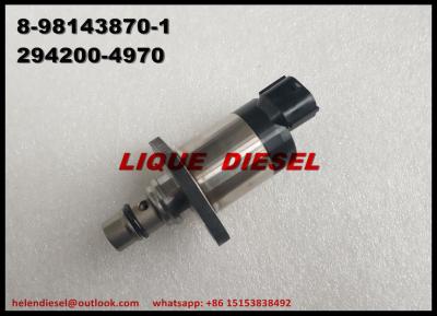 China Original SCV 8-98143870-1 / 8981438701 suction control valve 294200-4970,294200-2970, Common rail valve 497 / 297 for sale