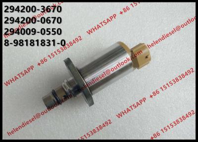 China Genuine and New DENSO SCV 294200-3670 / 294200-0670 /294009-0550 / 8-98181831-0 /8981818310 ,100% original CONTROL VALVE for sale