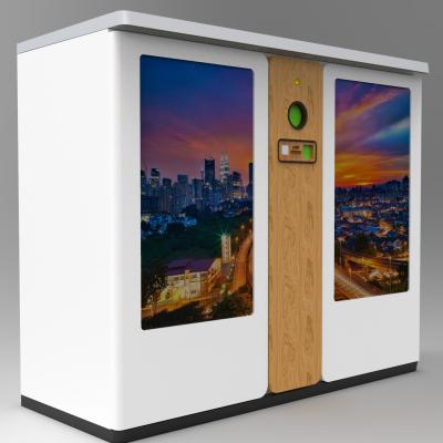 China Outdoor Plastic Bottle Paid Recycling Machine Circle RVM 710 for sale