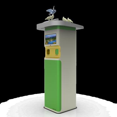 China Fun Bird Interactive Bird Food Sale Timed Feeding Bird Recycling Machine for sale