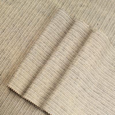 China 2022 hot high quality cheap price double faced customized color soft pure linen cotton fabric for clothing for sale