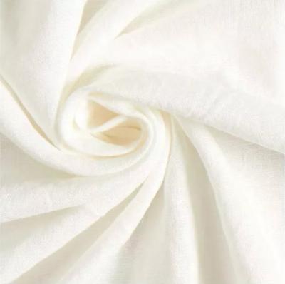 China Sueded Factory Stock Solid Color Import 100% Brushed Ramie Fabric With Good Design for sale