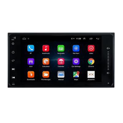 China 7 Inch 2 Din Car GPS Navigation Android MP5 Player Phone Link Autoradio For Toyota for sale