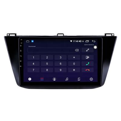 China Handsfree Android 10 8 Core Player Touch Screen Car Navigator For VW Volkswagen Tiguan 2016-2018 Car Radio for sale