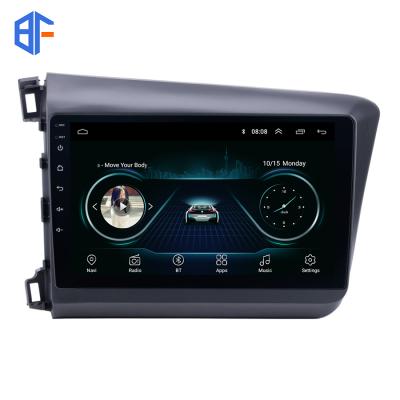 China GPS For Honda Civic GPS BT IPS WiFi 2012-2015 Touch Screen Video 9 Inch Android Car Radio for sale