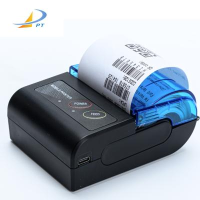 China Mini 58mm Black And White Portable Mobile Wireless Handheld Portable Blue Tooth Small Pocket Printer Small Printer Factory Price Thermal Printer for sale