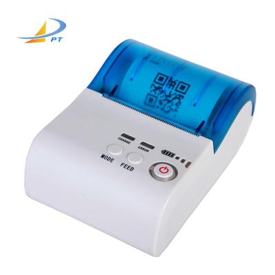 China 58mm mini thermal printer black and white portable digital wireless handheld blue tooth thermal printer label printer China manufacturer for sale