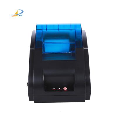 China High Quality Receipt BT IOS IOS Thermal Printer POS Desktop Thermal Sensitive Wireless Android Printer Black&Blue 58mm for sale