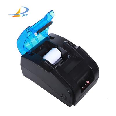 China 2021 BT-58B Factory Price Mini Portable Receipt Printer Hotel Note Receipt Printer Black And Blue for sale