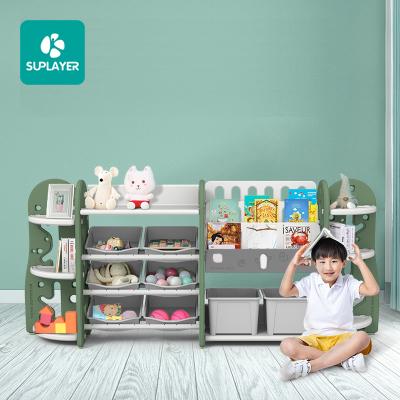 China 2021 Modern Suplayer Hot Sale C-SNJ006 Kids Storage Rack for sale