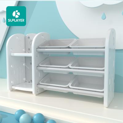 China 2021 Modern Suplayer Hot Sale C-SNJ011 Kids Storage Rack for sale