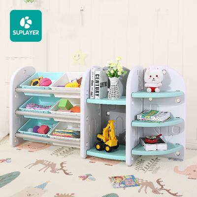 China 2021 Modern Suplayer Hot Sale C-SNJ014 Kids Storage Rack for sale