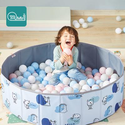 China Cheap Foldable White Round Soft Baby Cloth Kids Ocean Foam Ball Plastic Ocean Foam Ball Mine Pool Other Toys With Indoor Playground for sale