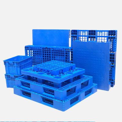 China Eco-friendly Chinese Durable 1 Ton Plastic Pallet Stackable Stackable Factory Customs Warehouse Storage Heavy Duty Rack for sale