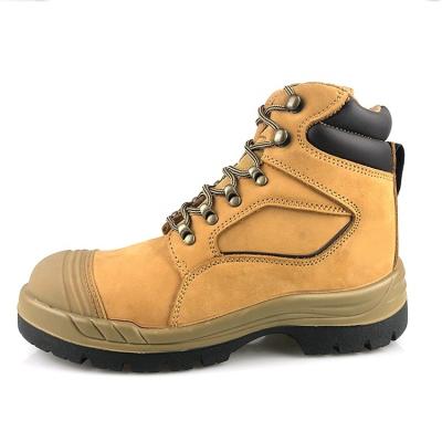 China Wholesale High Quality Wide EVA Steel Toe Cap Top Layer Nubuck Workmans S1 S2 S3 Leather Safety Shoes for sale