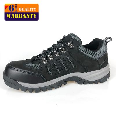 China Cheap High Quality Leather Safety Sports Running Type Light Weight Anti-Skid Safety Shoes For Work Men for sale