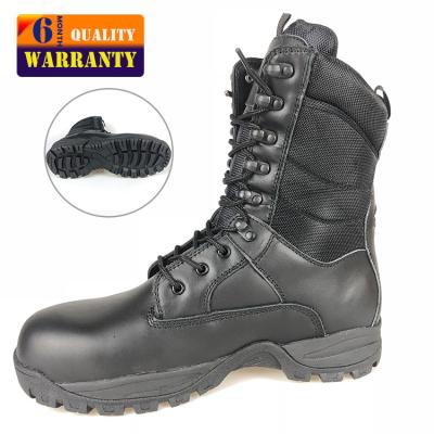 China High Cheap Price Reduction Anti-skid Hotsale Black Army Boot Strong Military Army Combat Genuine Leather Military Boots for sale