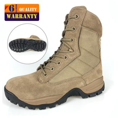 China Hotsale High Army Suede American Leather Anti-skid Ankle Military Combat Boots for sale