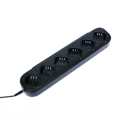 China Standard Radio 6 Way Two Way Battery Unit Walkie Talkie Multi Battery Charger QC1000 for sale