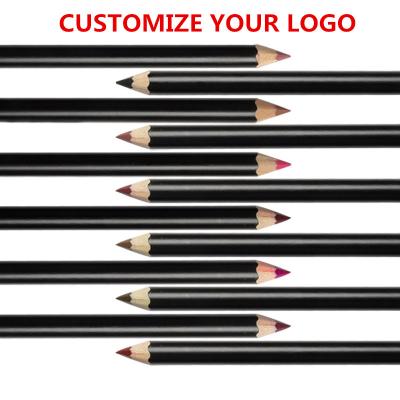 China 2021 New Private Label Waterproof Cosmetics Waterproof Lipliner Pencil Kissproof Long Lasting Lip Liner Pencil for sale