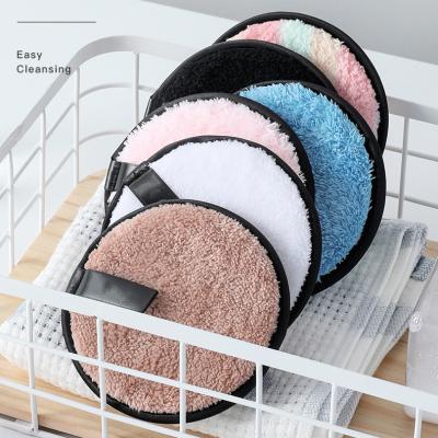 China Personal Care Wholesale Microfiber Makeup Remover Towel Cloth Pad Washable Facial Makeup Remove Cloths Pads for sale