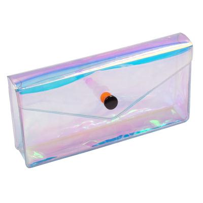 China 2019 Eco-friendly Mini Lady Customized Clear Transparent Handbag PVC Cosmetic Bag for sale