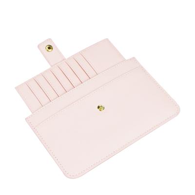 China Fashion Waterproof Design Leather Lady Purse Card Bag Women Waterproof Wallet Sets With Card Holder for sale