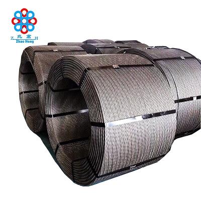 China Construction Galvanized High Tensile Prestressing Steel Wire PC Steel Wire Concrete Price for sale