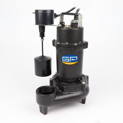 China China Made Long Life 2 Inch Float Switch 115 Volt 1/2 HP Portable Sewage Effluent Pumps Sewage System Pump for sale