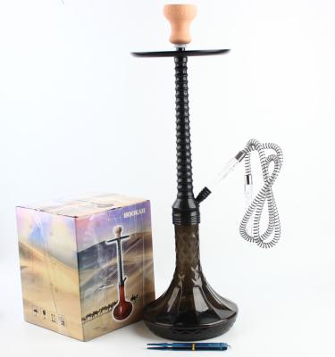 China 2021 New Fashionable Water Pipe Hookah Shisha Pot Smoking Plastic Hookah Large 72cm High for sale