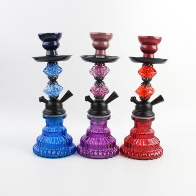 China Good Quality and Cheap Wholesale Unique Design Glass Sheesha Hookha Hookah Lounge Smoking Furniture for sale