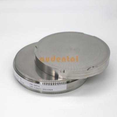 China Audental Dental Lab Use 98x12mm Milling Metal Cobalt Chromium Cocr Disc Cobalt Chrome Chromium Disc for sale