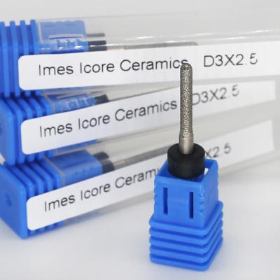 Cina Frese dentali in ceramica D3 Strumenti Frese da taglio Imes Icore Zirconia in vendita