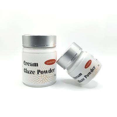 China Audental All Ceramic Dental Glaze Powder for High Gloss Zirconia Block for sale