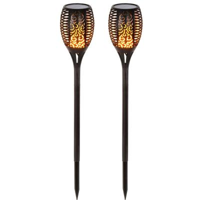 China Garden Torch Solar Light Waterproof Flame Flickering Dance Flames Landscape Decoration Light for sale