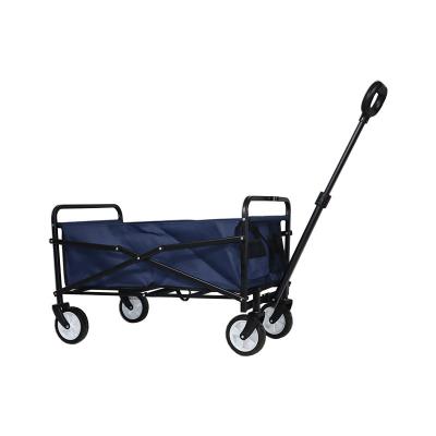 China Outdoor Camping Camping Shopping Beach Picnic Fishing Folding Utility Cart Folding Shopping Trolley Cart Foldable Garden Trail Cart for sale