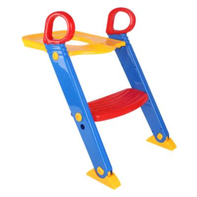 China Protect Folding Baby Toilet Pee Trainer Toilet Seat Children Urinal Training Ladder for sale